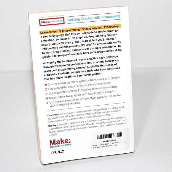 Book: Getting Started with Processing by Casey Reas & Ben Fry - Picture 2 of 2